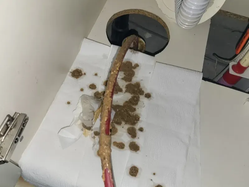 칠곡 싱크대막힘 작업사례