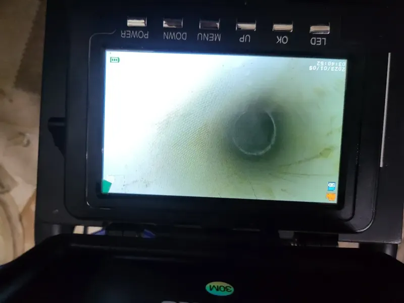 칠곡 배관 내시경 진단 작업사례 2